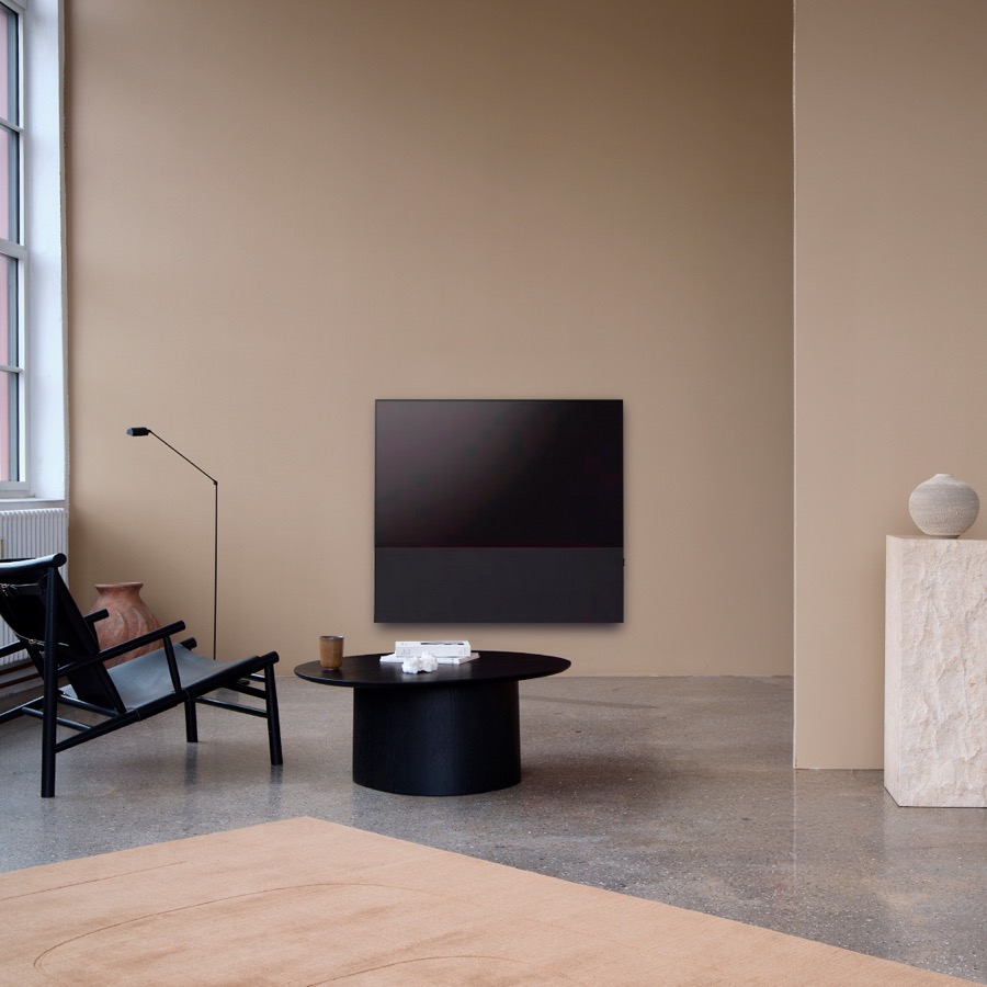 Sistema Canvas HiFi montado en pared con TV integrada